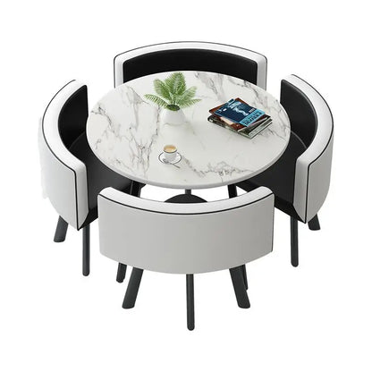 Modern Conference Office Dinning Tables Set Kitchen Chairs Luxury