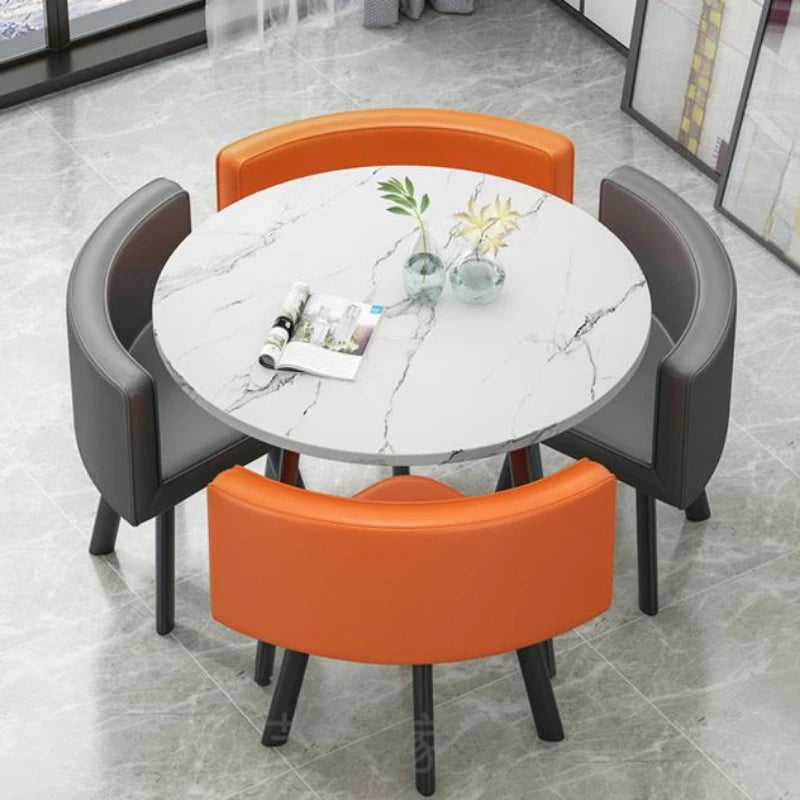 Modern Conference Office Dinning Tables Set Kitchen Chairs Luxury