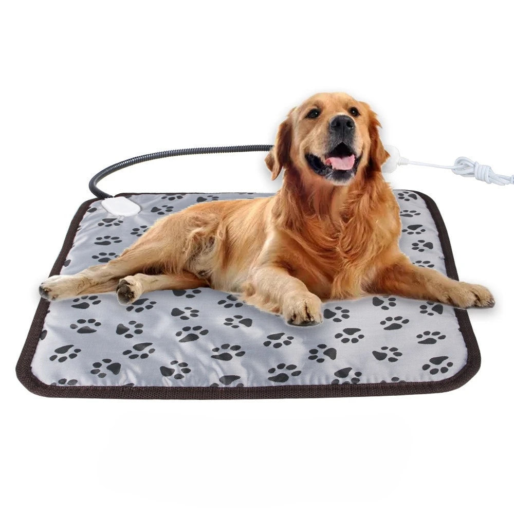 Pet Heating Pad Electric Blanket Dog Mattress Winter Warm Bed