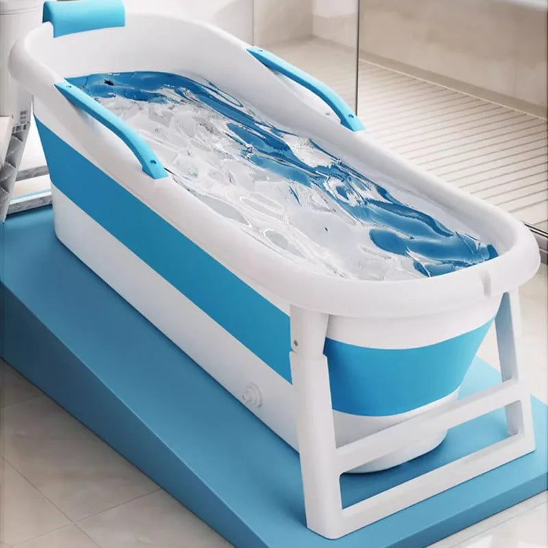 Folding Indoor Plastic Bathtubs Adults Drainer Jaccuzzi Portable Bathtub