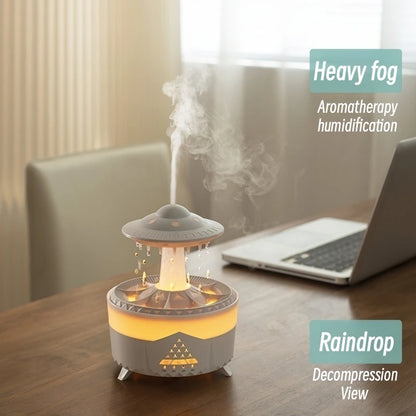 UFO Raindrop Remote Control Aroma Diffuser Electric Ultrasonic