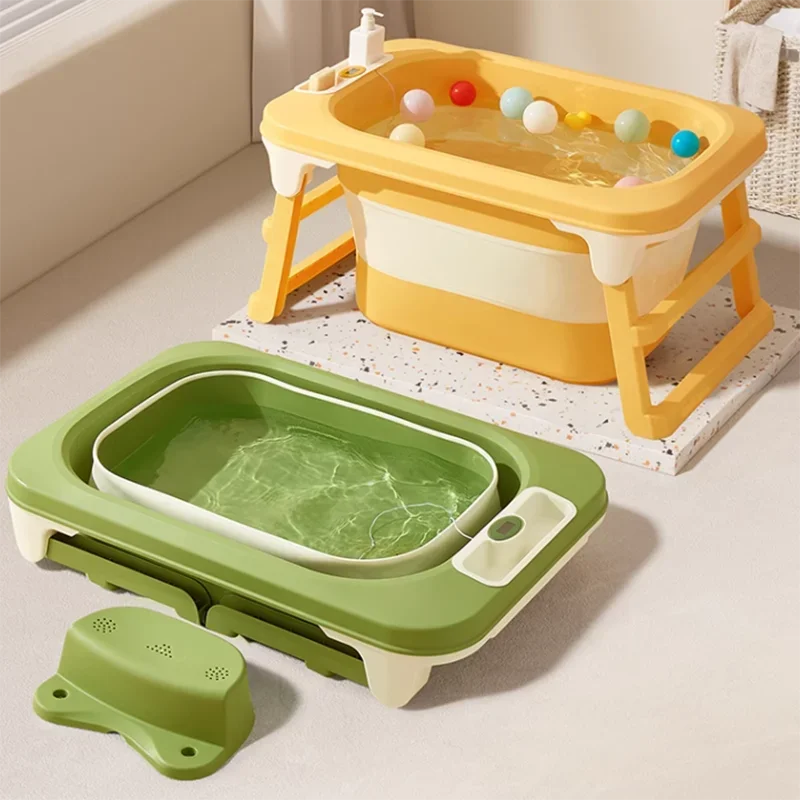 New Bathing Bathroom Bathtubs White Childre Kids Bucket Folding Bathtubs Jaccuzzi