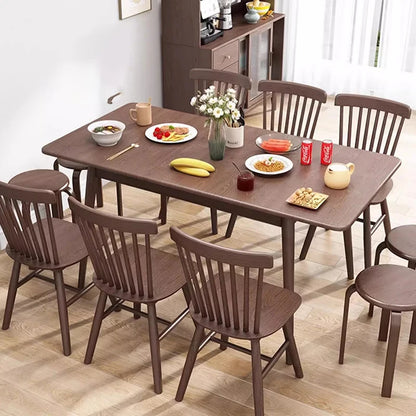 Dinning Table Modern Kitchen Craft Tables Sets Luxury Large Wooden