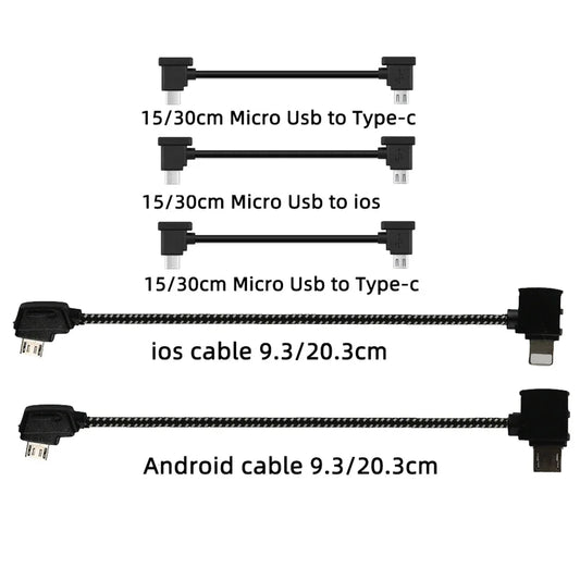 Data Cable OTG Remote Controller to Phone Tablet Connector USB