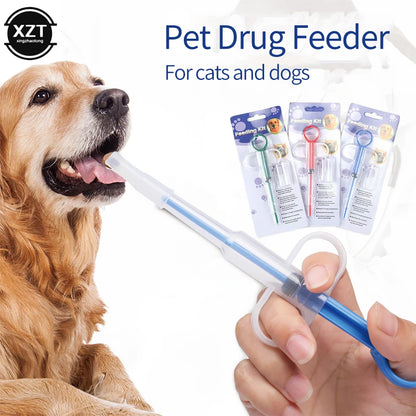 Pet Medicine Syringe Tablet Pill Gun Pills Capsule Push Dispenser Medicine