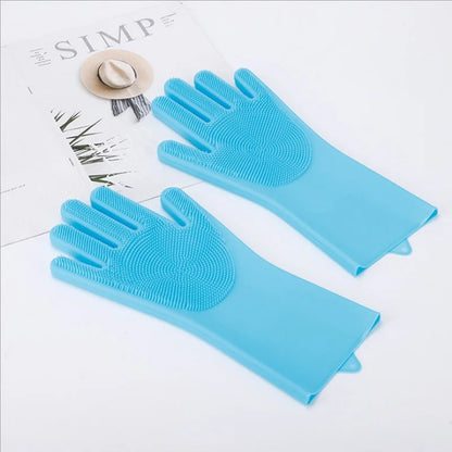 General Silicone Pet Bath Massage Gloves, Hair Removal Bath