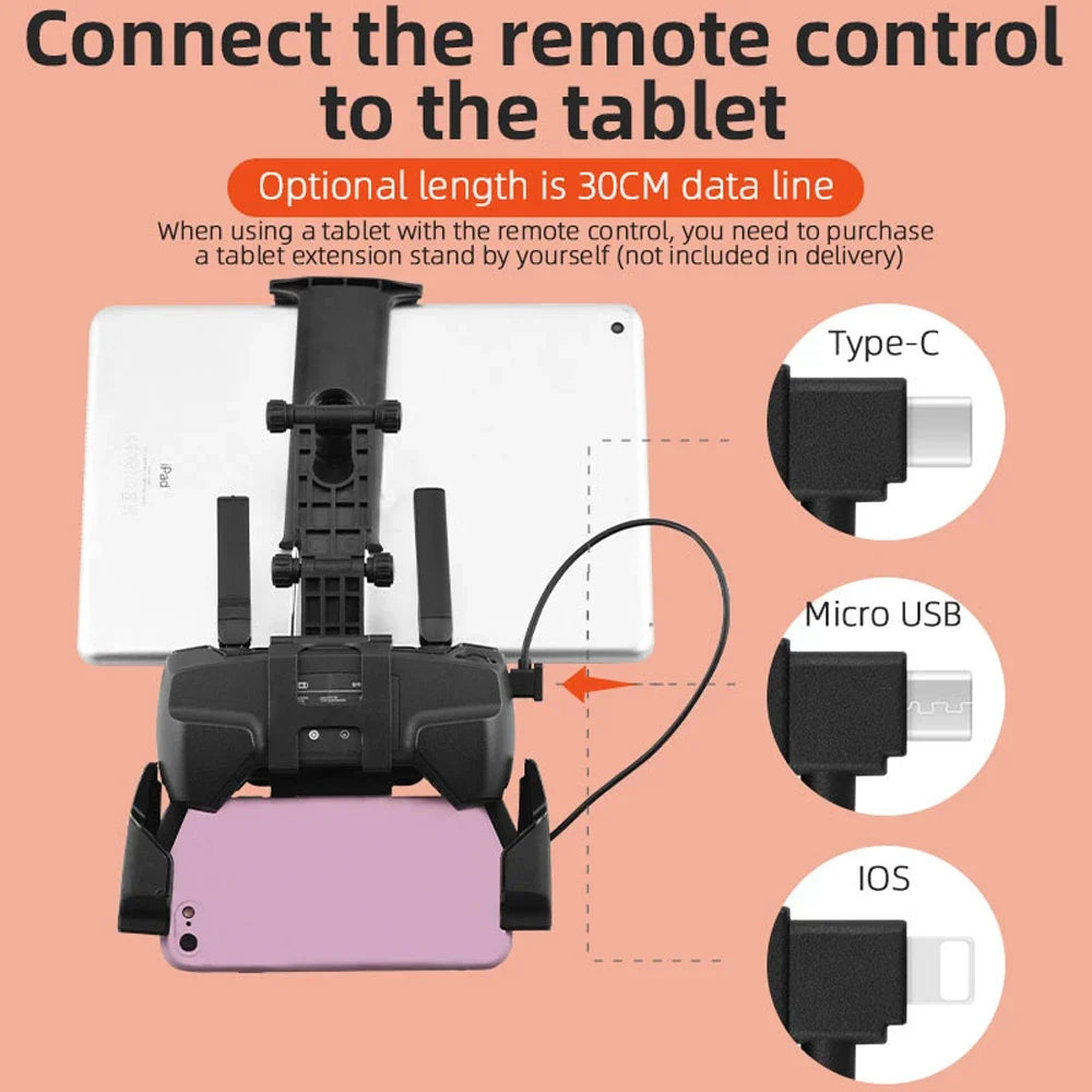 Data Cable OTG Remote Controller to Phone Tablet Connector USB