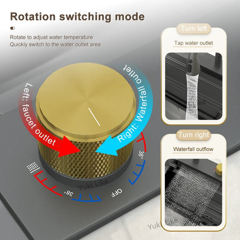 Kitchen Sink Stainless Steel Large Single Slot Multifunctional Tank Wash Basin