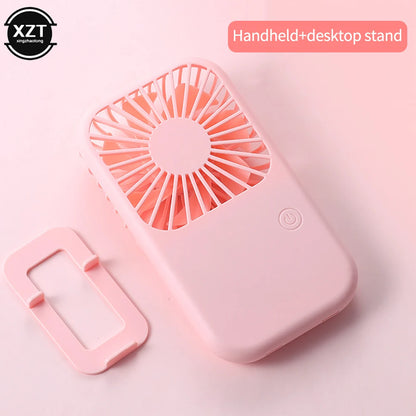 Handheld Usb Mini Fan Portable Pocket Fan Office Dormitory Desktop