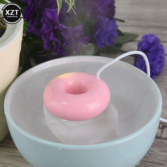 USB Desktop Aroma Diffuser Air Purifier Portable Mini UFO Negative