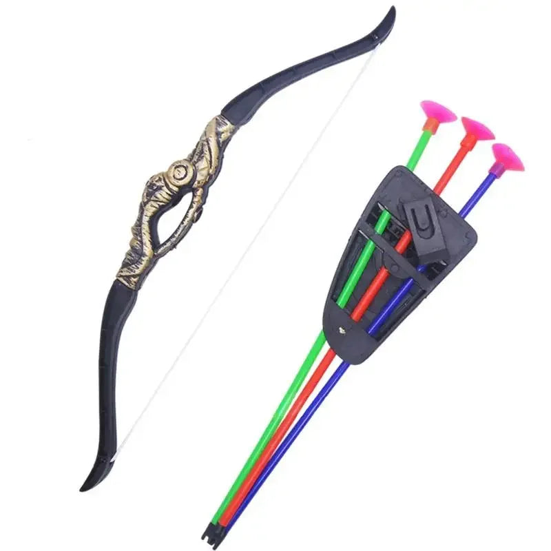 35Cm Fun Outdoor Plastic Archery Children's Bow and Arrow Toys, Used To Shoot Toy Boy's Gifts