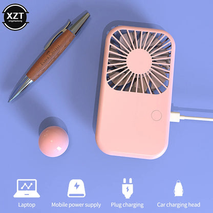 Handheld Usb Mini Fan Portable Pocket Fan Office Dormitory Desktop